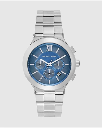 Michael Kors - Billie Silver Tone Chronograph Watch