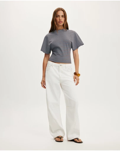 Cotton On - Blair Batwing Short Sleeve Tee