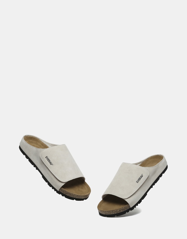 EVERAU - EverAU Ugg Justice Cow Suede Upper Sandals