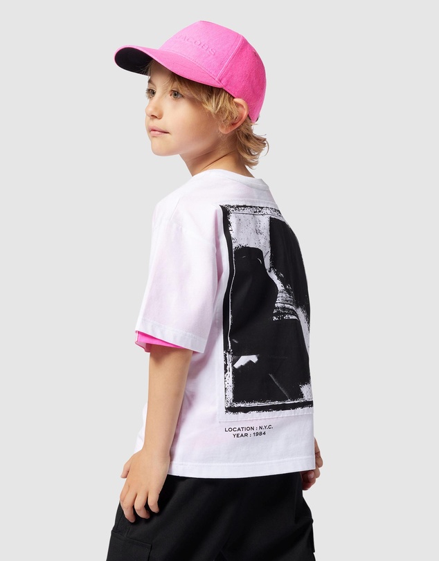 Marc Jacobs - Monochrome Logo Short Sleeve T-Shirt - Kids-Teens