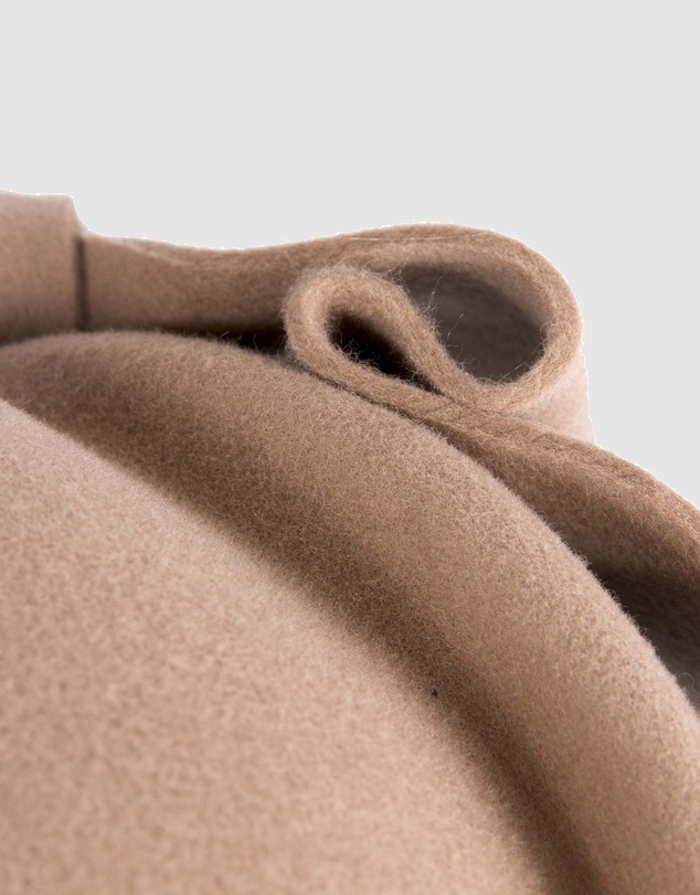 Max Alexander - Felt Beige Pillbox Hat