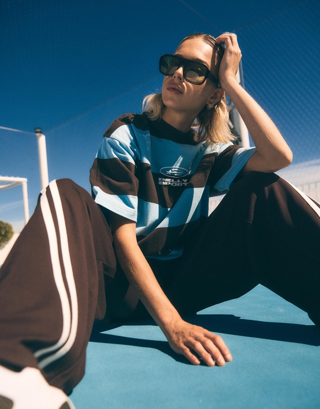 ENA PELLY - Pelly Sport Stripe Tee
