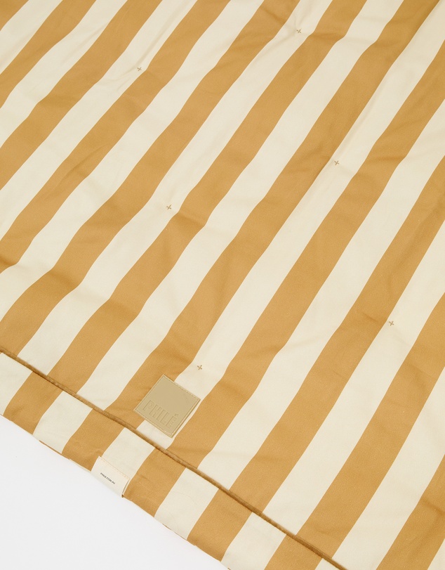 Phile - Striped Play Mat - Marigold