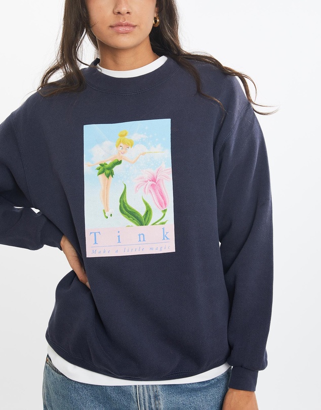 Vintage by The Real Deal - Pre Loved - Vintage 90s Disney Tinkerbell Sweatshirt