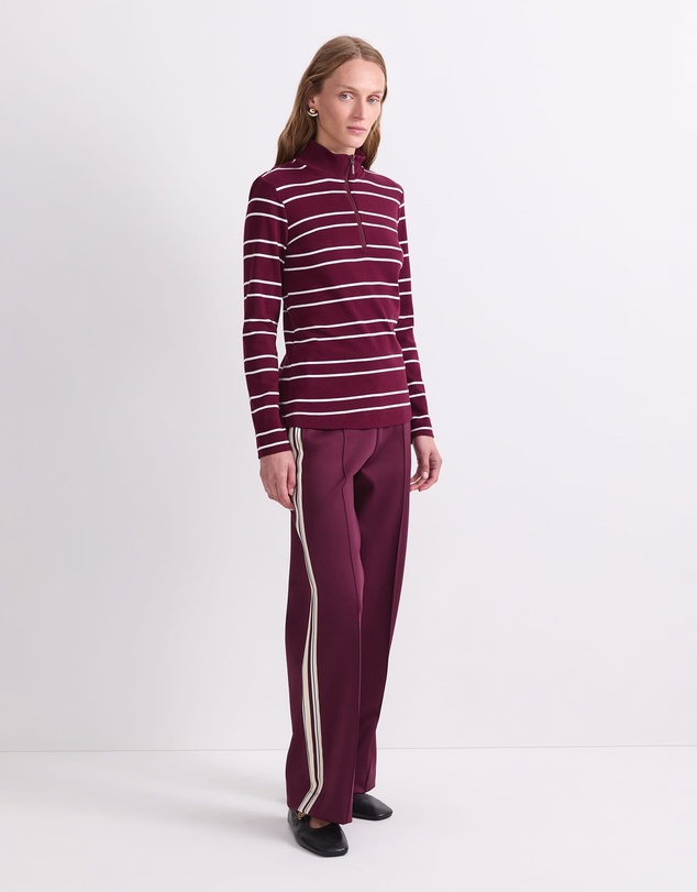 Sportscraft - Lucy Zip Funnel Neck Top