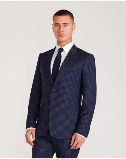 Calibre - Gingham Suit Jacket