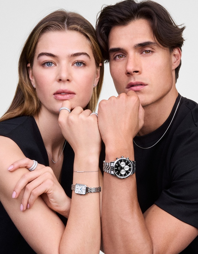 Daniel Wellington - Quadro Roman Numerals Date 5-link S