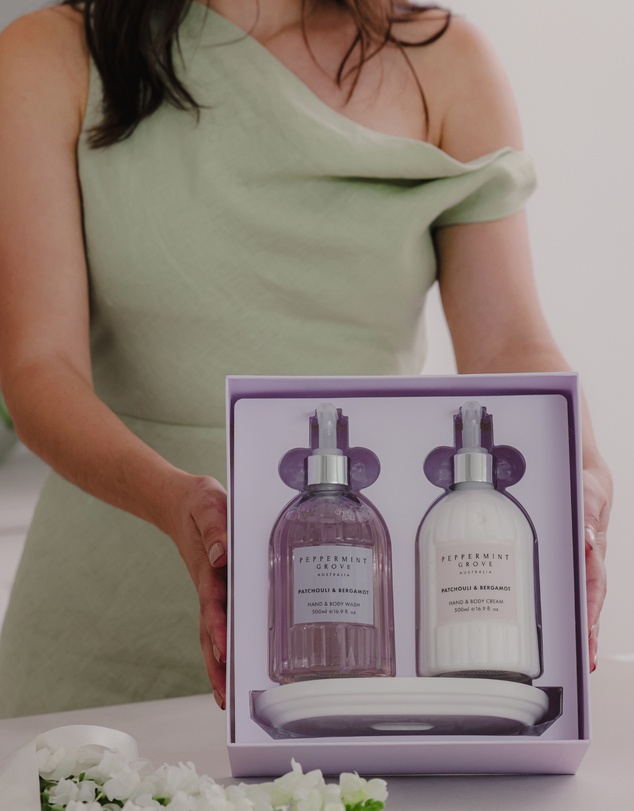Peppermint Grove - Patchouli & Bergamot Hand Care Gift Set