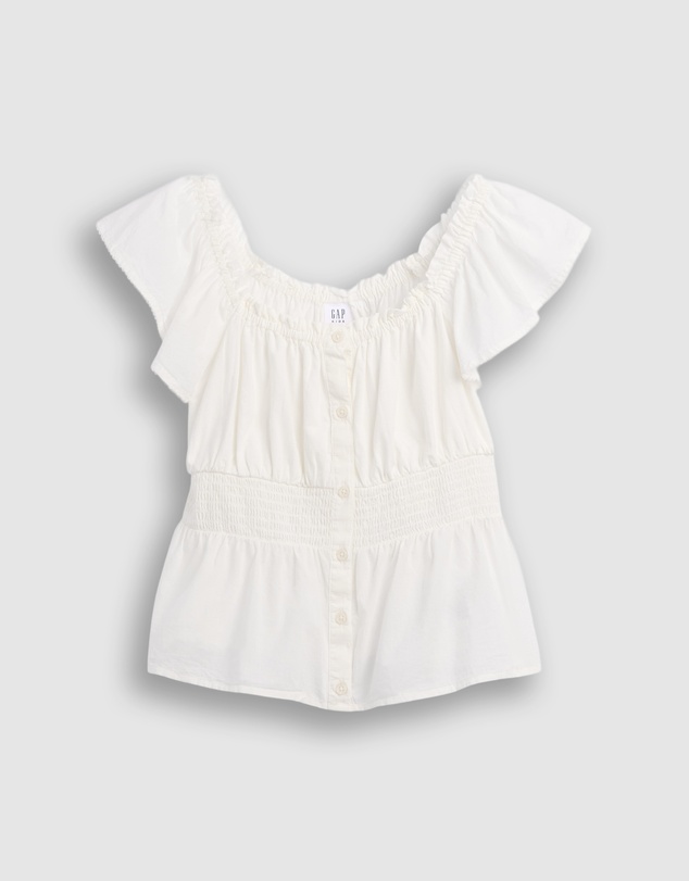 GAP - Flutter Sleeve Top - Teens