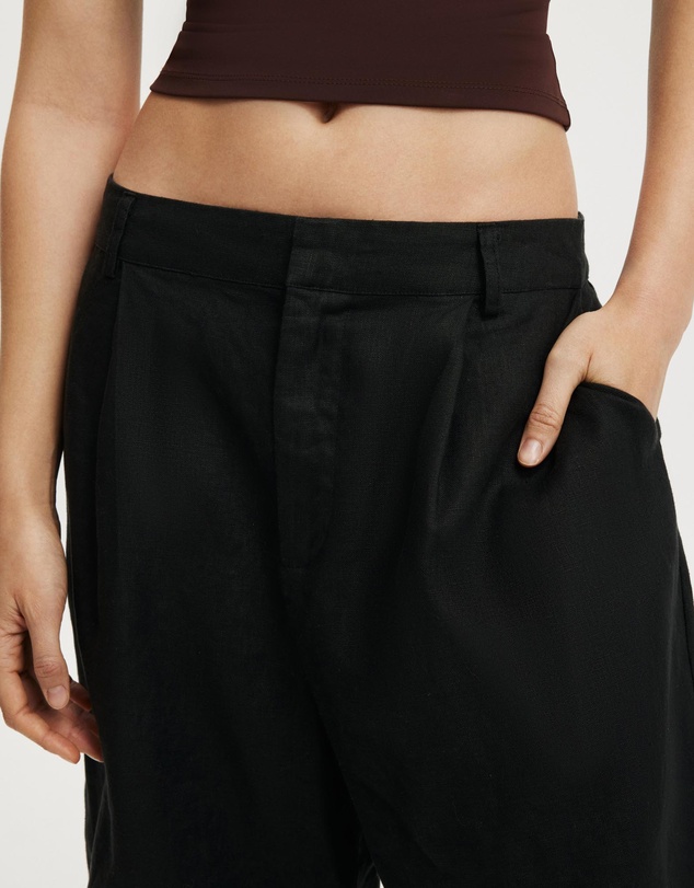 Cotton On - Luxe Linen Bermuda Shorts