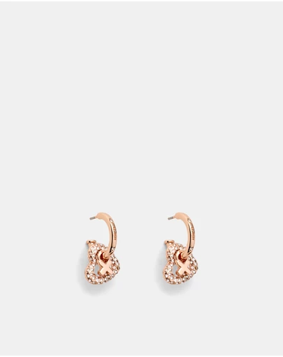 MIMCO - Encanto Heart Hoop Earrings