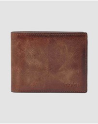 Fossil - Derrick Brown RFID Flip ID Bifold Wallet