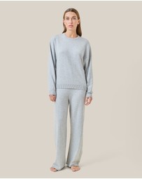 Papinelle - Cotton Cashmere Straight Leg Pant