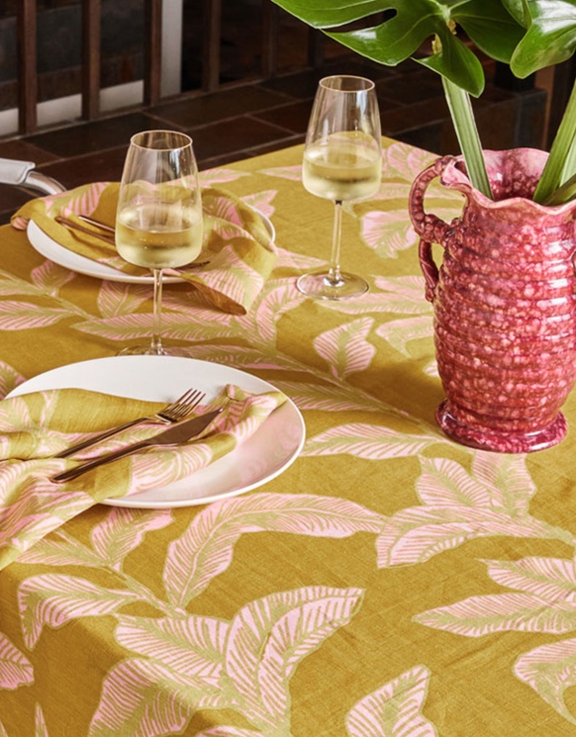 Mosey Me - Meridian Gold Tablecloth