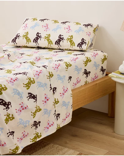 Sheet Society - Leo Washed Cotton Full Sheet Set