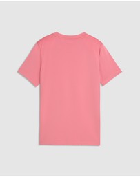 Puma - Train All Day Essentials Cat Logo Tee - Teens