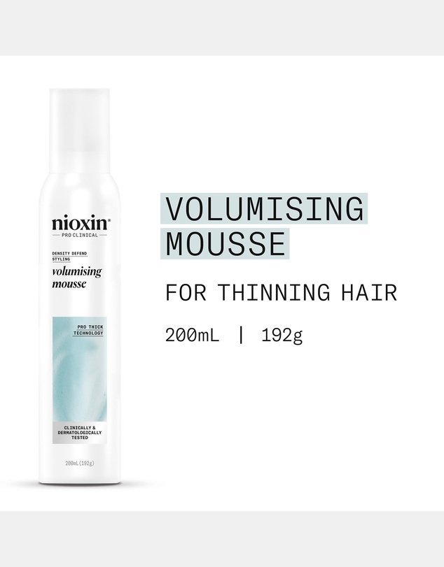 Nioxin - Nioxin Density Defend Styling Volumizing + Thickening Mousse 200ml