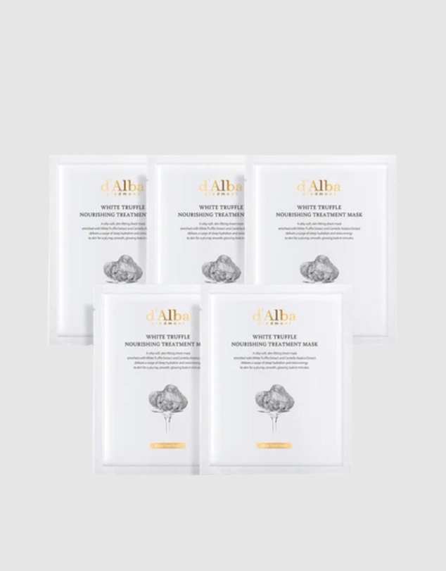 D'Alba - White Truffle Nourishing Treatment Mask Bundle (5pcs)