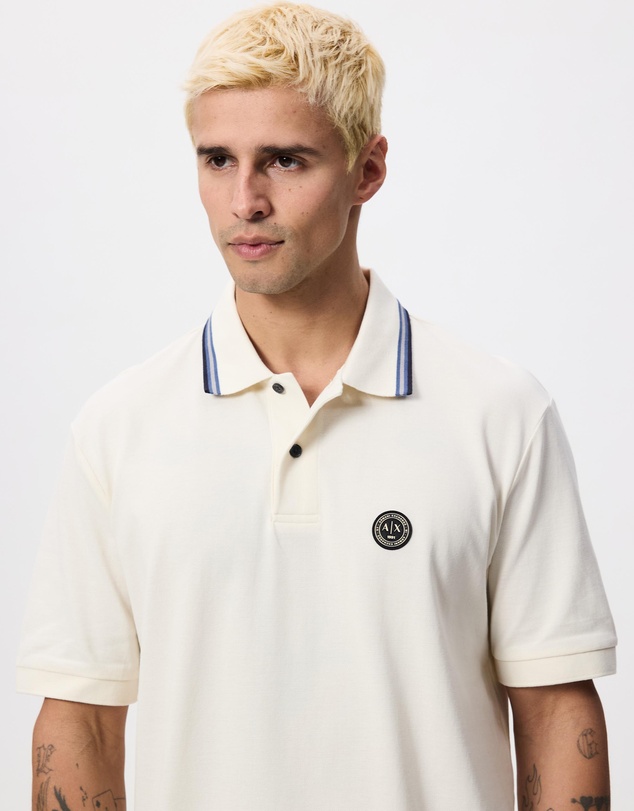 Armani Exchange - Contrast Polo Shirt