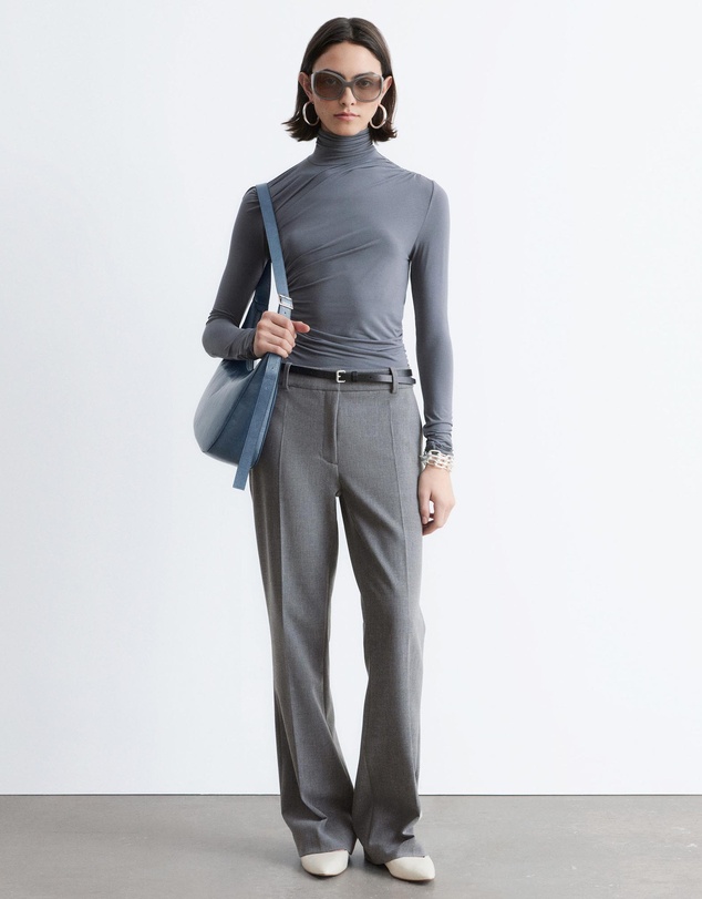& Other Stories - Flared Press-Crease Trousers