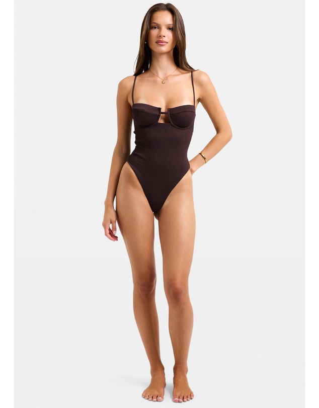 Subtitled - Rib Underwire One Piece