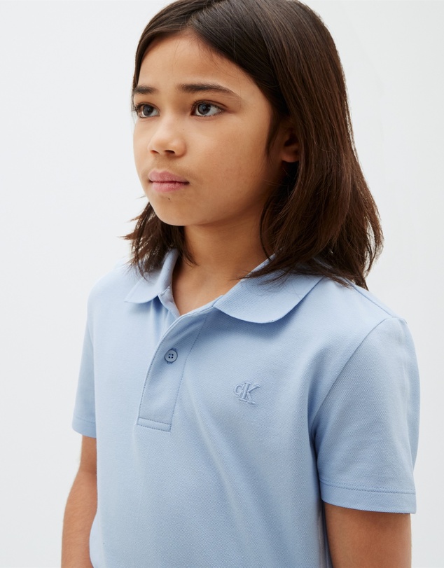 Calvin Klein Jeans - Boys Solid Pique Polo Shirt