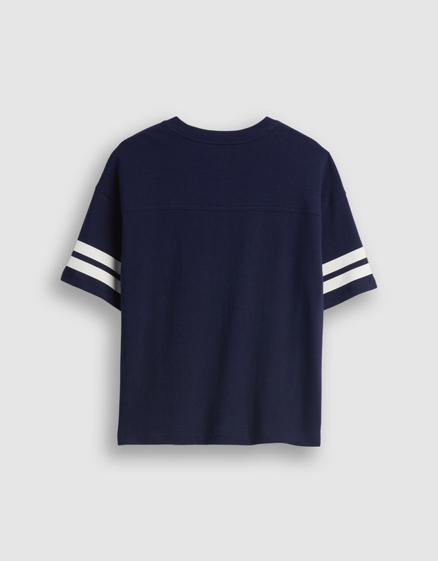 GAP - Oversized Seam Logo Tee - Teens