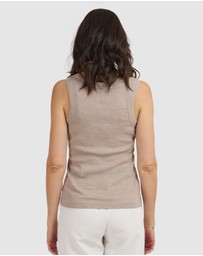 CAMIXA - Tegan Merino Tank Top