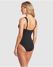 Sea Level Australia - Scalloped Longline Tri One-Piece