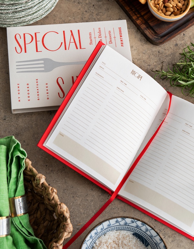 Printworks - Printworks Recipe Book Todays Special-Red White