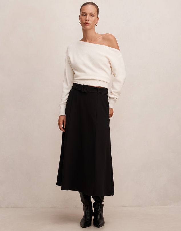 Forever New - Juliette Belted Midi Skirt