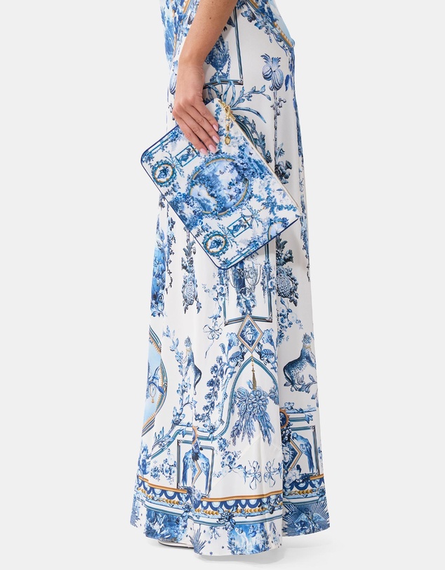 Camilla - Small Canvas Clutch