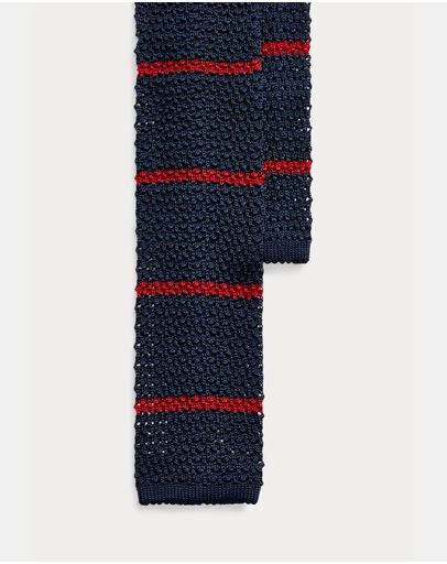 Polo Ralph Lauren - Striped Knit Silk Tie