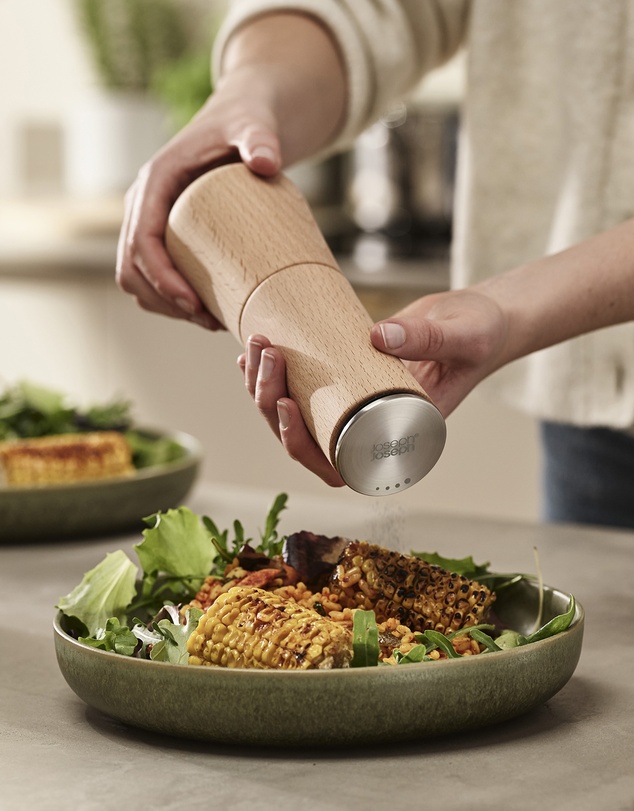 Joseph Joseph - Milltop™ No-spill Pepper Mill (Wood)