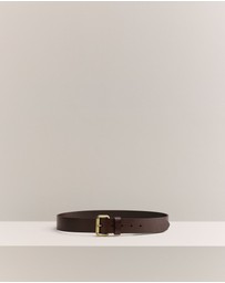 Trenery - Wilson Belt in Chocolate
