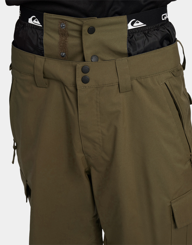 Quiksilver - Mens Porter Gaiter Snow Pants