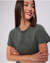 Upstate - Urban Box Tee - Washed Urban Ivy