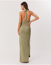 SNDYS - Arlina Halter Maxi Dress