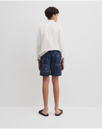 Country Road - Paisley Board Short