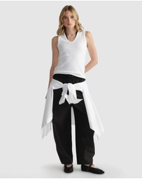Decjuba - D-Luxe Ribbed Scoop Tank