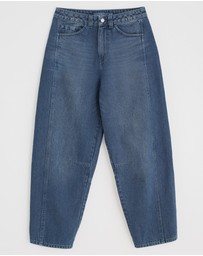 Seasalt - Seasalt Cornwall Blue Gwenver Barrel Leg Jeans