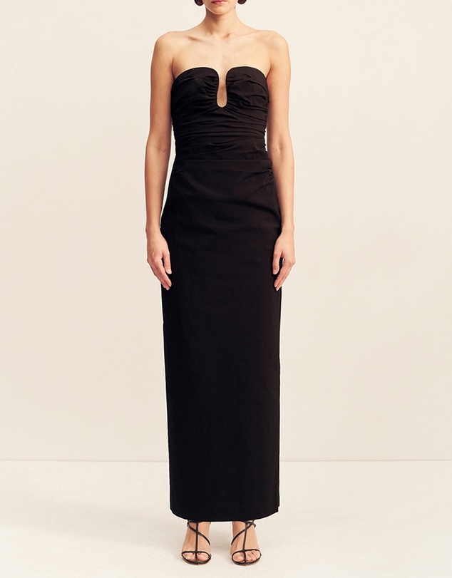 Shona Joy - Campbell Strapless U Wire Maxi Dress