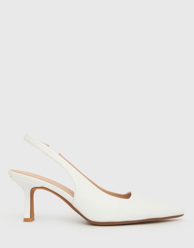 Betts - Jerry Slingback Stiletto Heel Pumps