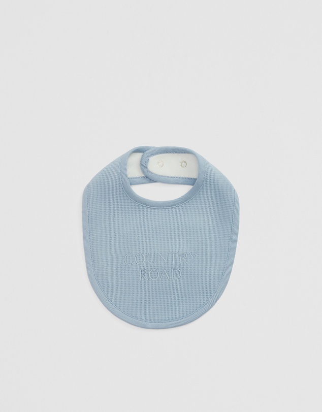 Country Road - Organically Grown Cotton Waffle Bib