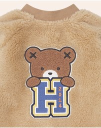 Huxbaby - Varsity Hux Fur Jacket - Babies-Kids