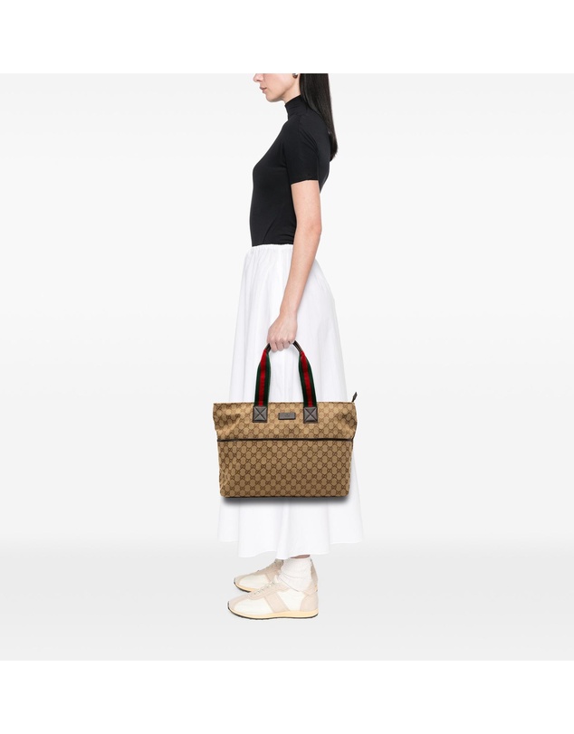 Pre-Loved by Azura Reborn - Pre-Loved GG Canvas Web Tote