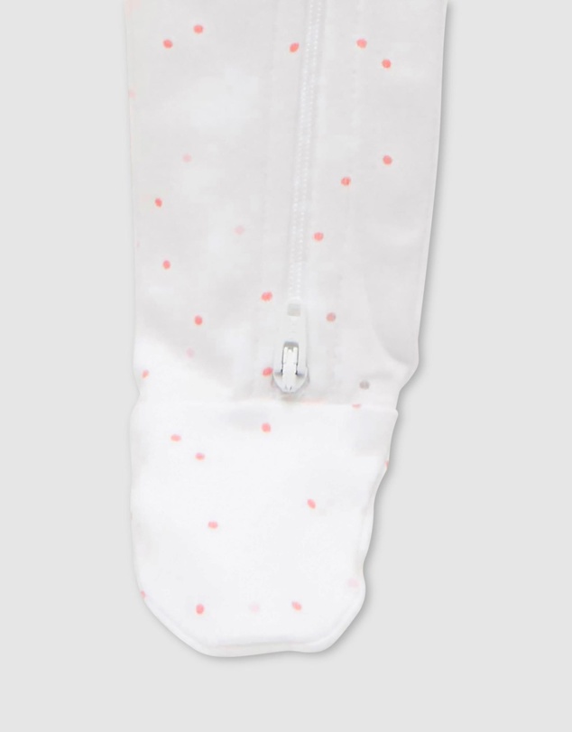 Purebaby - 2 Pack Zip Growsuit-Babies