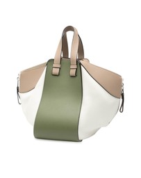 Pre-Loved by Azura Reborn - Pre-Loved Small Tricolor Soft Grained Calfskin Hammock Bag