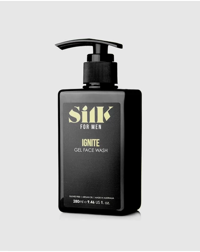 Silk Oil of Morocco - Silk for Men IGNITE Gel Face Wash