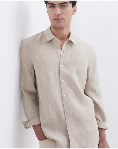 UNISON - Linen Regular Fit Shirt